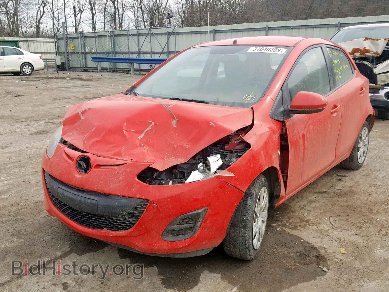 2013 MAZDA 2 - VIN: JM1DE1KY9D0154983 - Photo 2