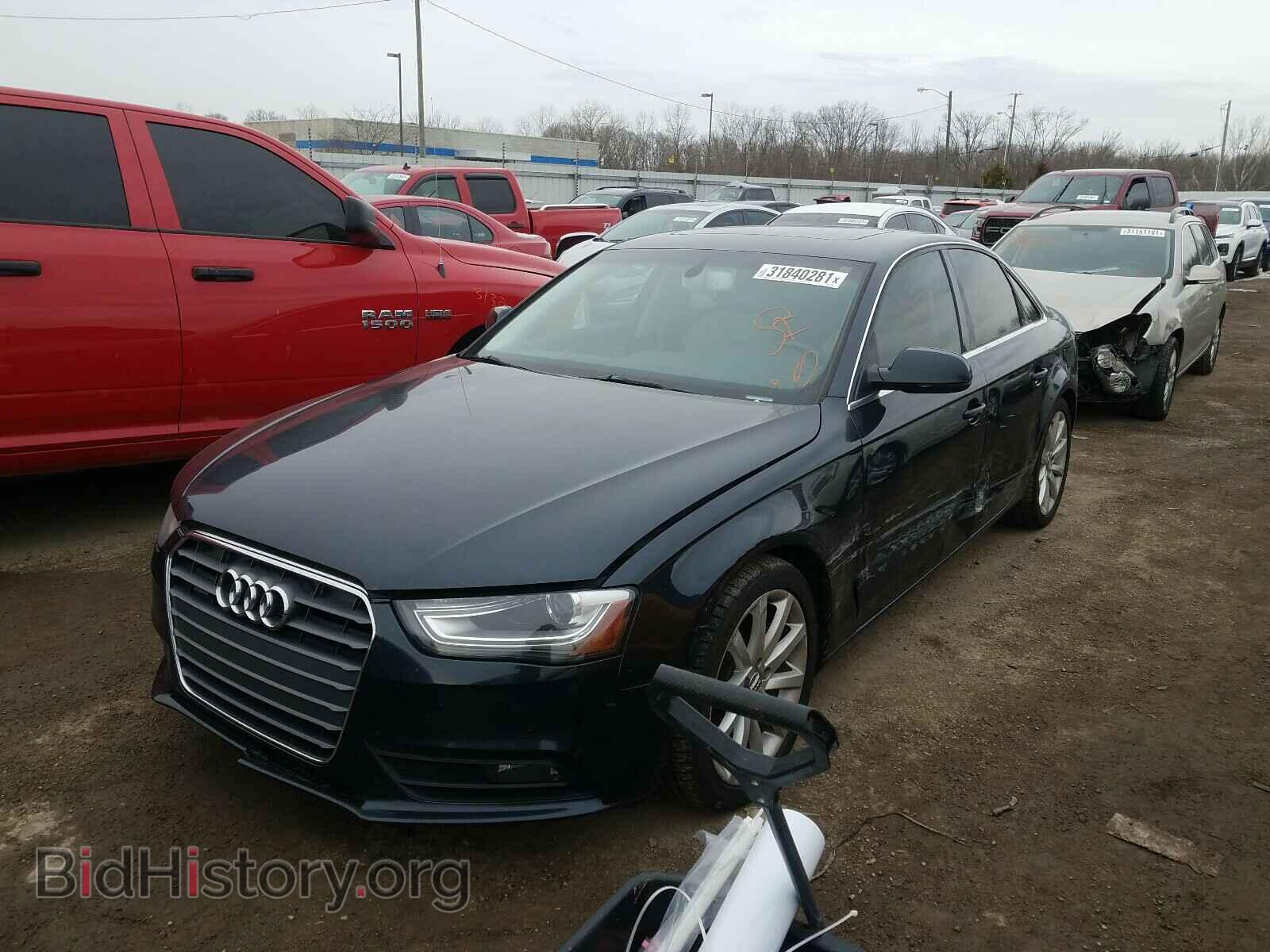 2013 AUDI A4 - VIN: WAUFFAFL8DN038601 - Photo 2