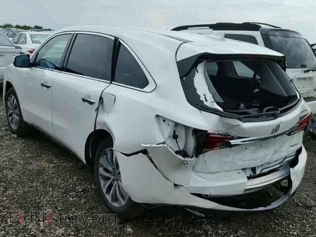 2015 ACURA MDX - VIN: 5FRYD4H4XFB016270 - Фото 3