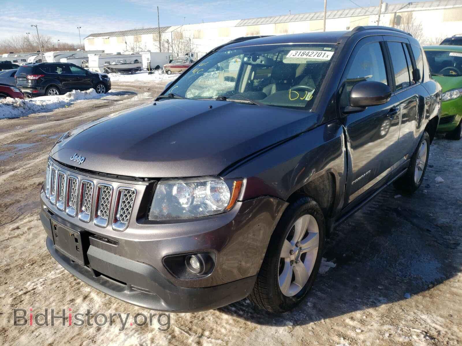 2016 JEEP COMPASS - VIN: 1C4NJDEB9GD616397 - Фото 2
