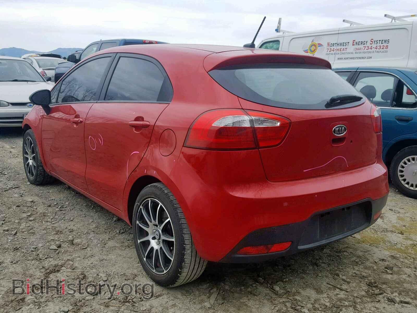2012 KIA RIO - VIN: KNADM5A32C6090844 - Фото 3