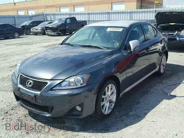 2011 LEXUS IS350 - VIN: JTHCE5C29B5000785 - Фото 2