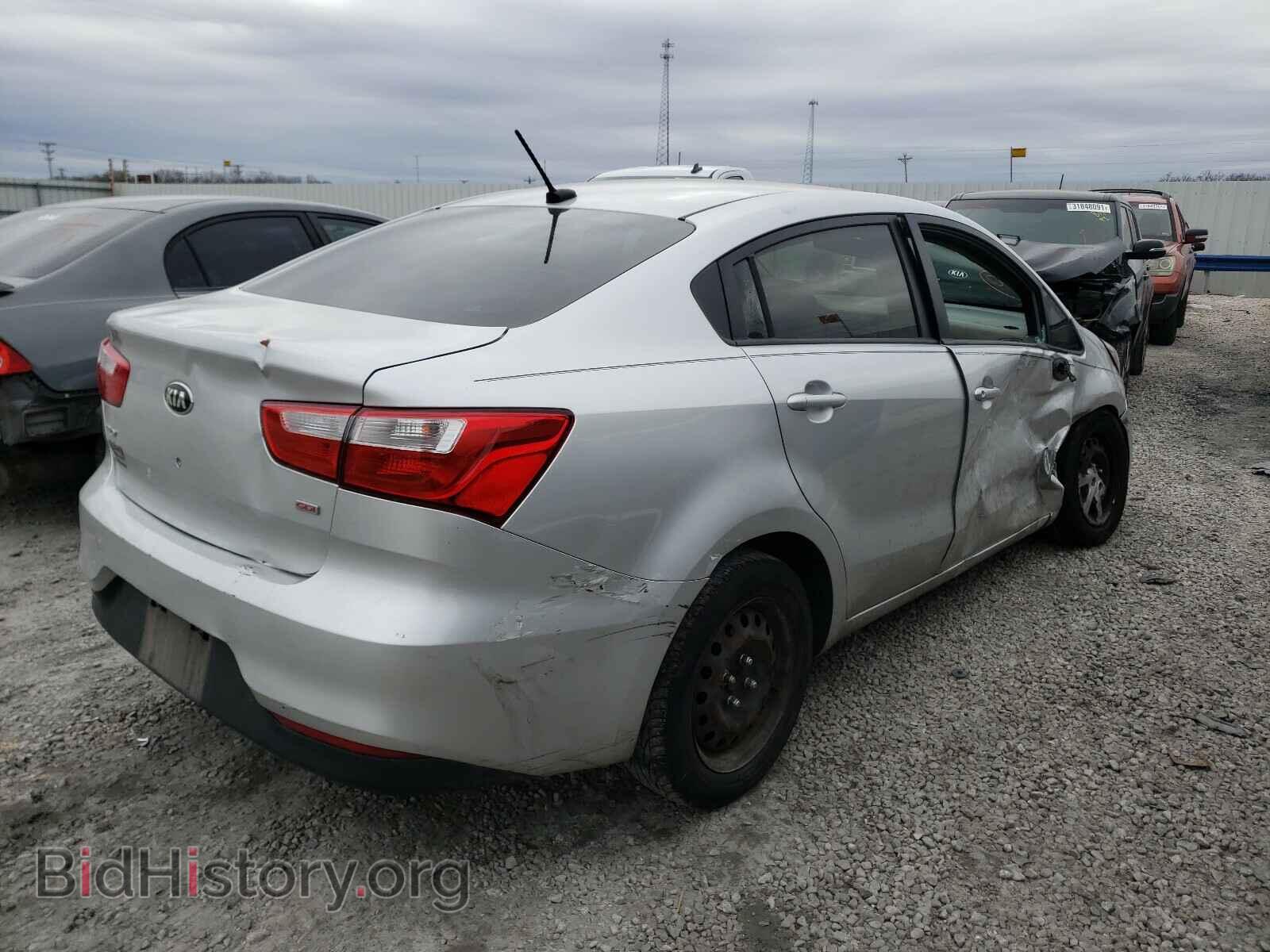 2016 KIA RIO - VIN: KNADM4A37G6643178 - Фото 4