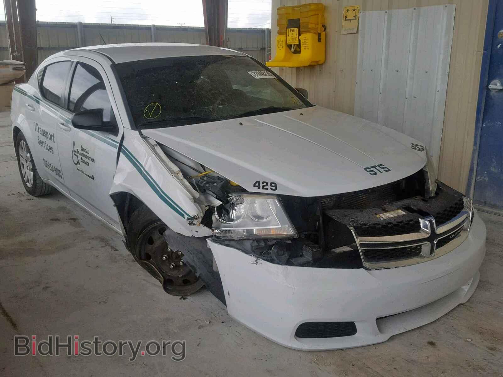 Фотография 1C3CDZAB5DN633953 - DODGE AVENGER 2013