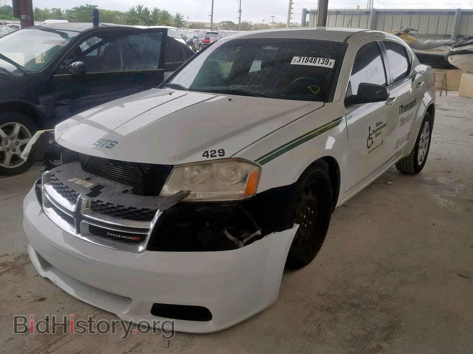 2013 DODGE AVENGER - VIN: 1C3CDZAB5DN633953 - Фото 2