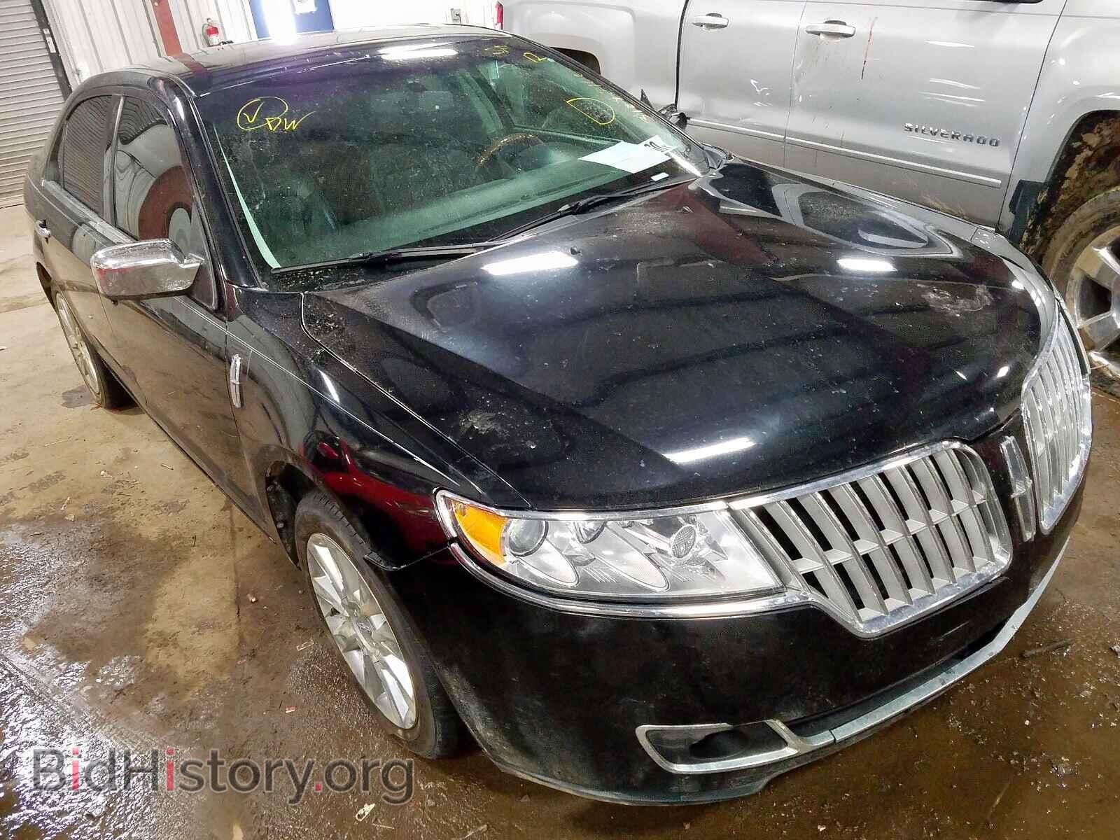 Фотография 3LNHL2GC3CR802189 - LINCOLN MKZ 2012