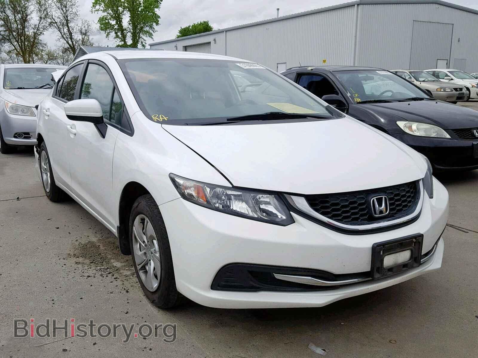Фотография 19XFB2F59EE252525 - HONDA CIVIC LX 2014