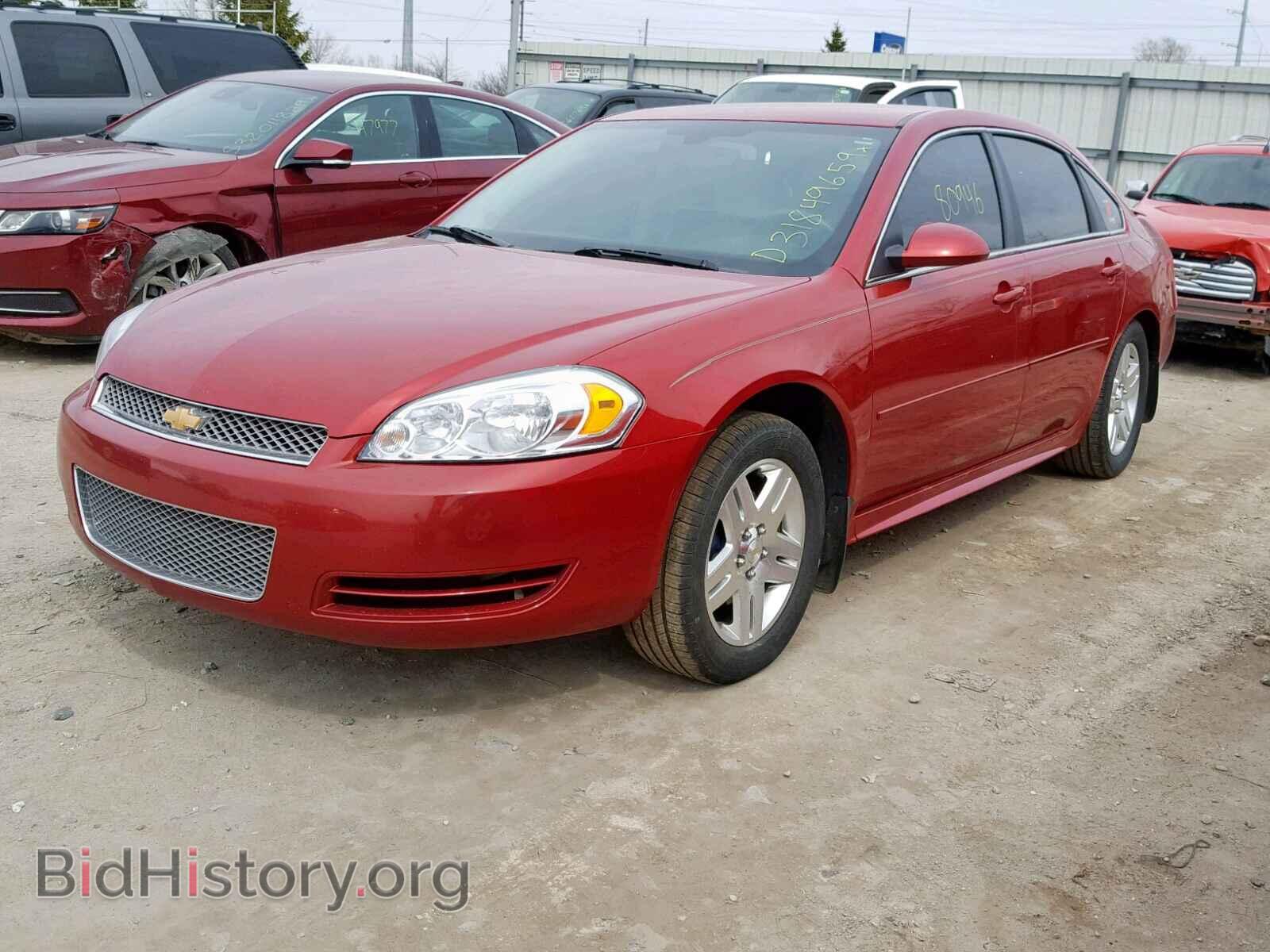 2013 CHEVROLET IMPALA - VIN: 2G1WB5E31D1147497 - Фото 2