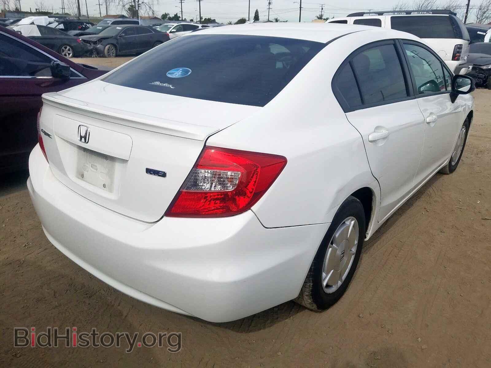 2012 HONDA CIVIC - VIN: 2HGFB2F65CH545320 - Photo 4
