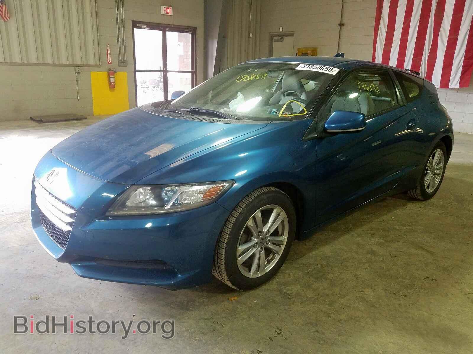 2012 HONDA CR-Z - VIN: JHMZF1D42CS004521 - Фото 2