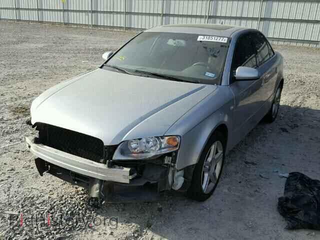 2007 AUDI A4 - VIN: WAUDF78E67A142847 - Фото 2