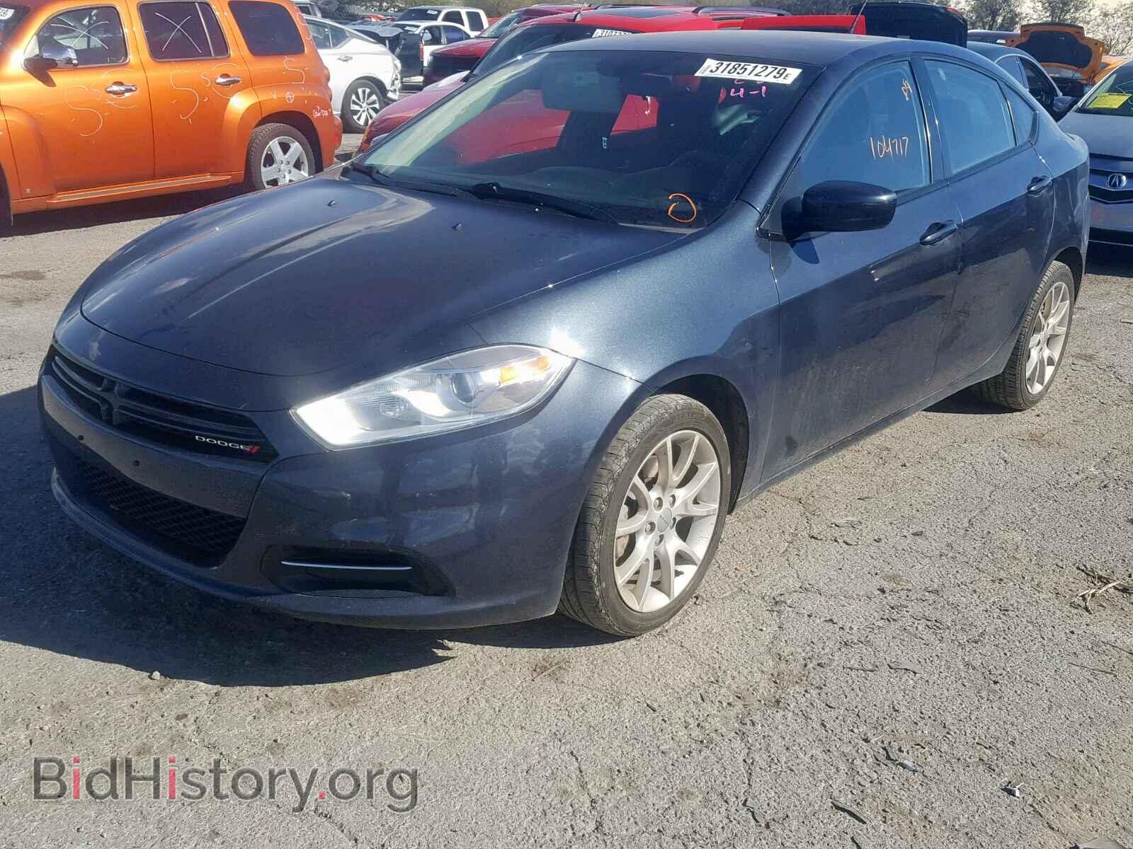 2013 DODGE DART - VIN: 1C3CDFBA7DD318145 - Фото 2
