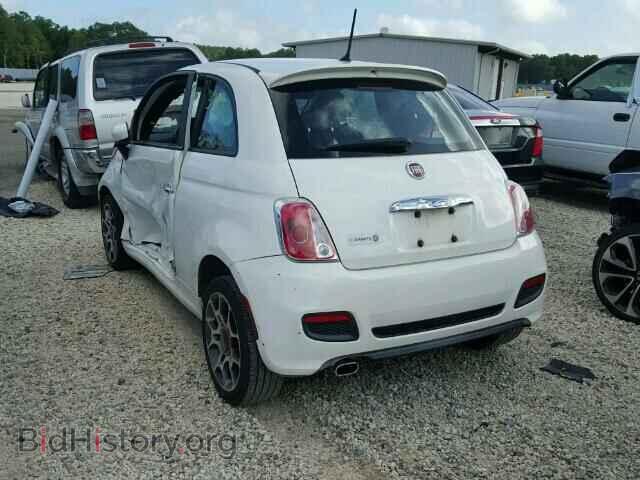 2012 FIAT 500 - VIN: 3C3CFFBRXCT107577 - Фото 3