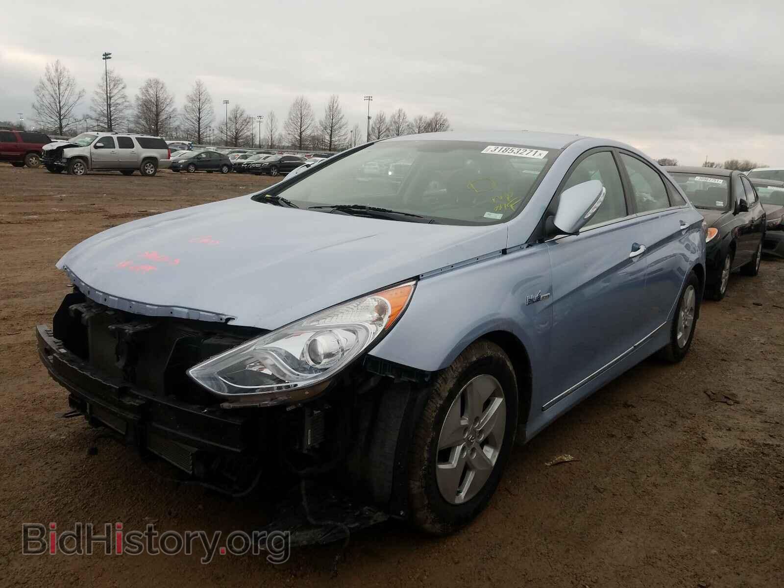 2012 HYUNDAI SONATA - VIN: KMHEC4A47CA024263 - Фото 2