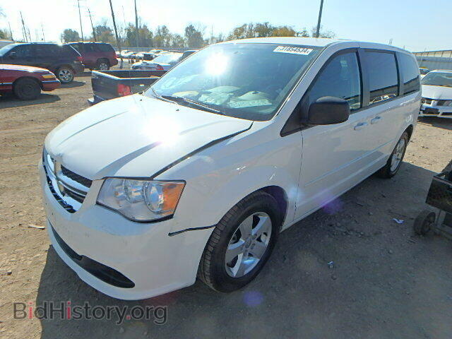 2013 DODGE CARAVAN - VIN: 2C4RDGBG3DR616690 - Фото 2