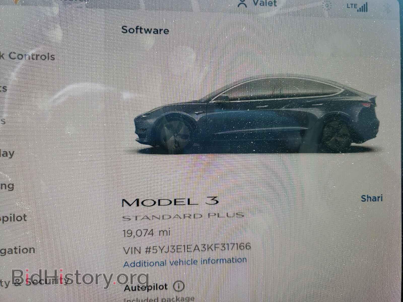 2019 TESLA MODEL 3 - VIN: 5YJ3E1EA3KF317166 - Photo 8