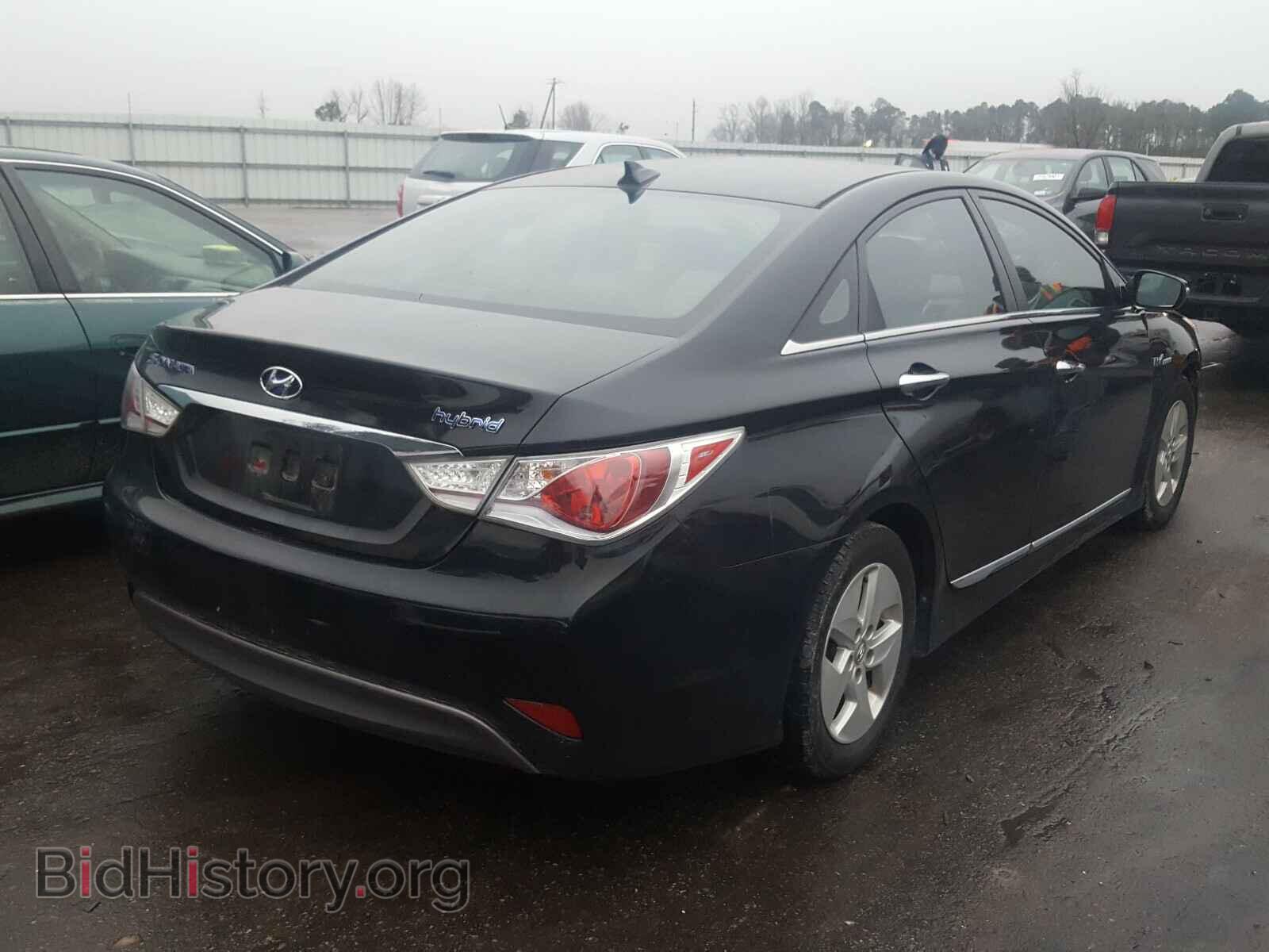 2012 HYUNDAI SONATA - VIN: KMHEC4A47CA059353 - Фото 4