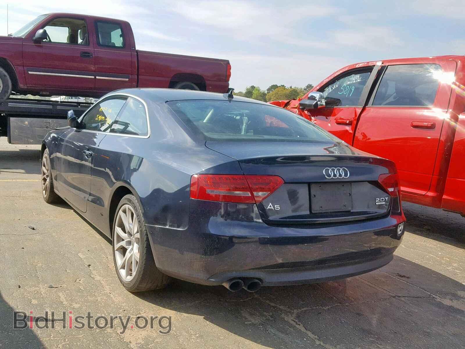2012 AUDI A5 PREMIUM - VIN: WAULFAFR0CA018971 - Photo 3