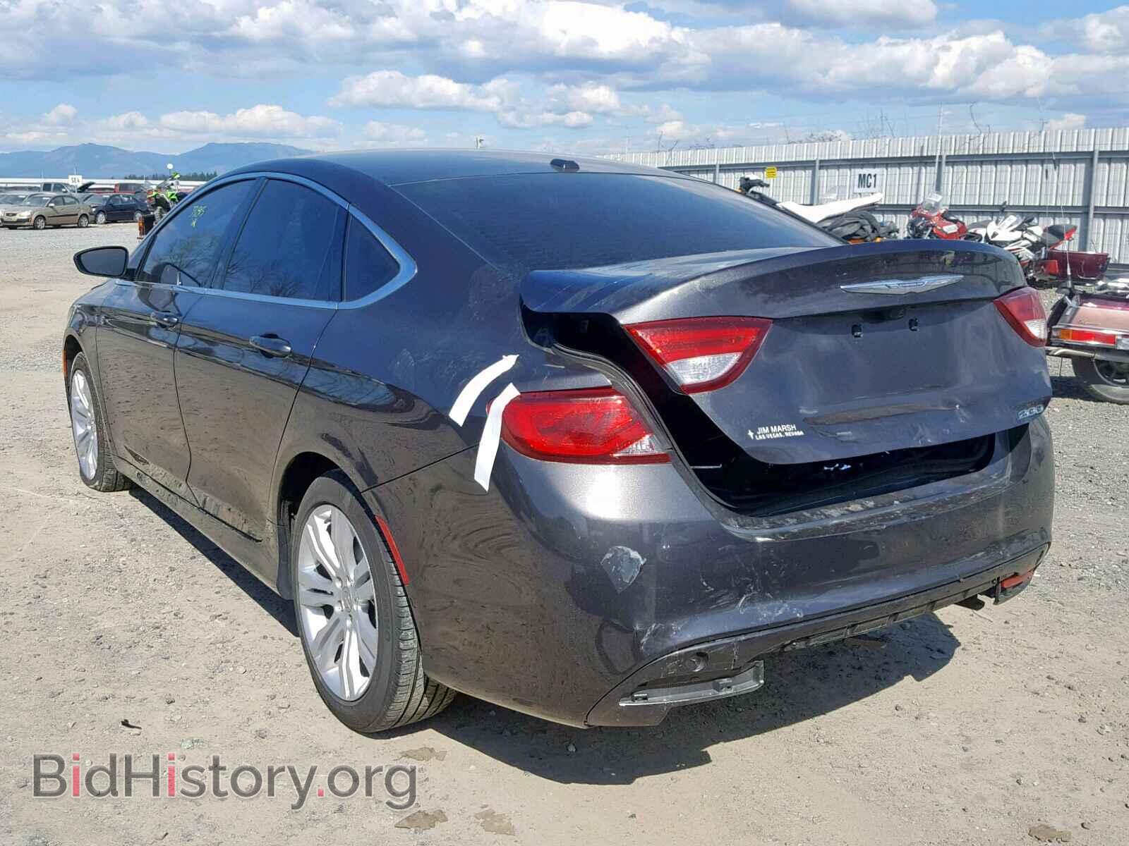 2016 CHRYSLER 200 - VIN: 1C3CCCAB7GN134348 - Photo 3