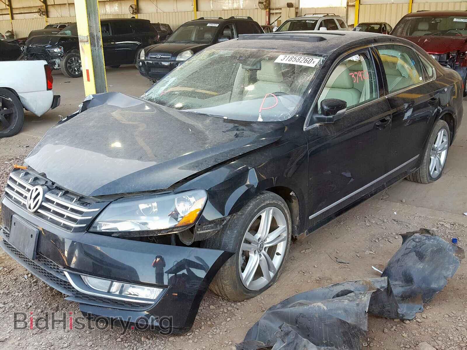 2013 VOLKSWAGEN PASSAT - VIN: 1VWCN7A33DC097700 - Фото 2