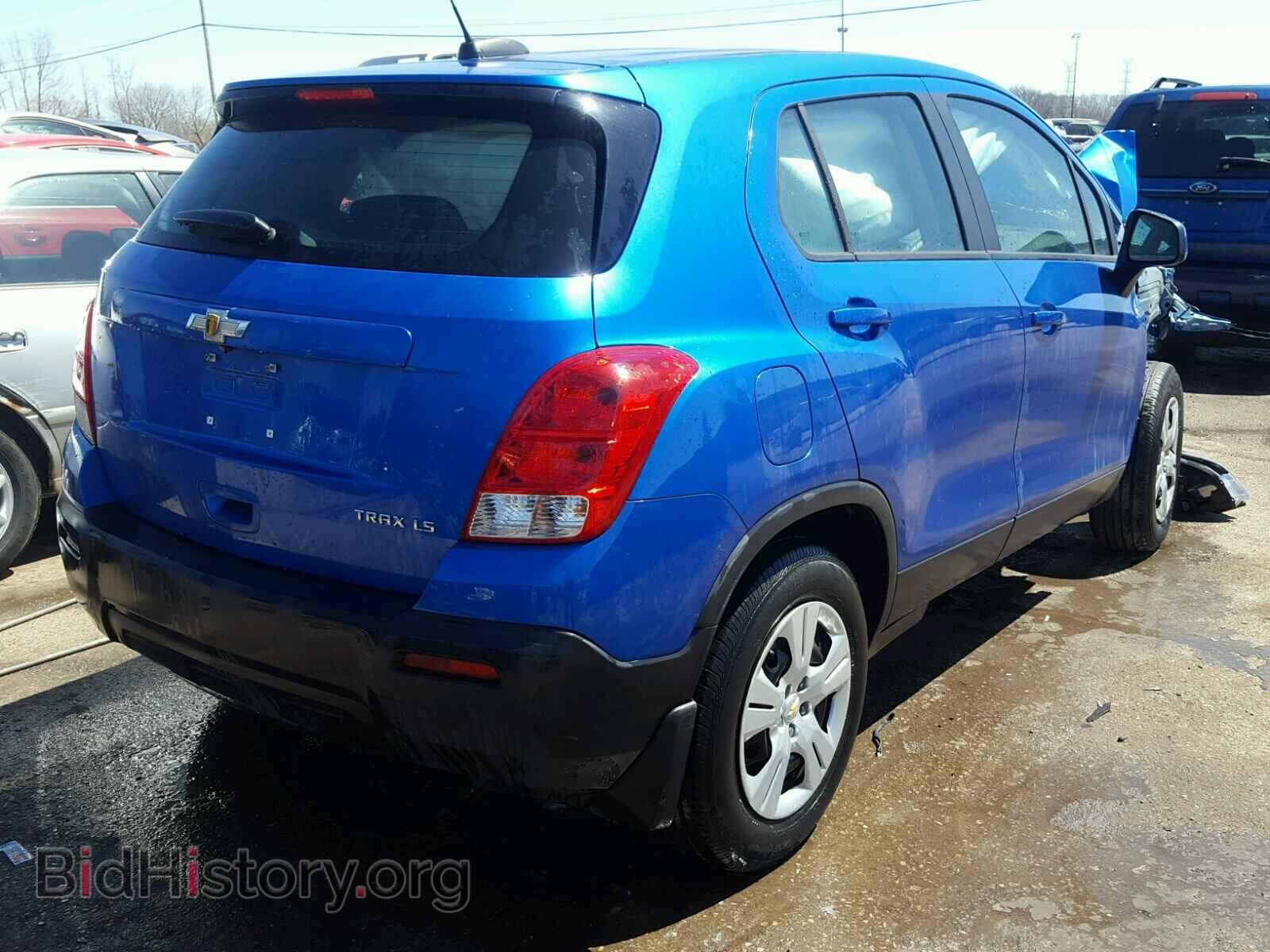 2015 CHEVROLET TRAX - VIN: KL7CJKSB8FB106825 - Фото 4