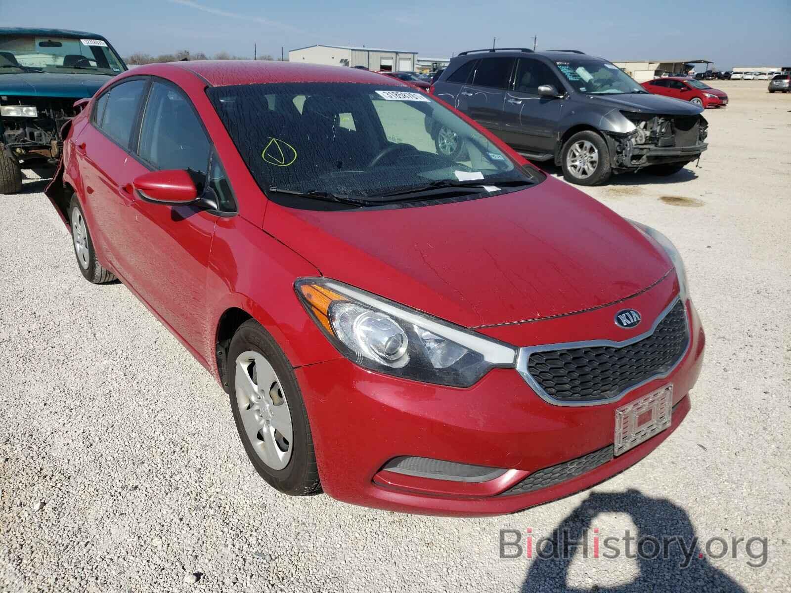 Фотография KNAFK4A67G5607652 - KIA FORTE 2016