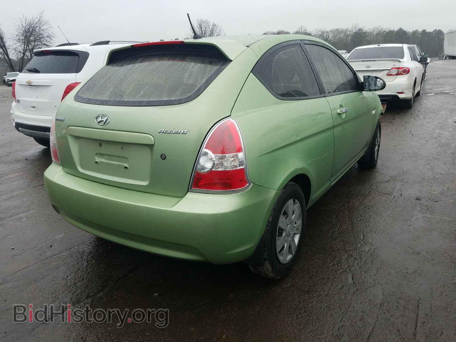 2007 HYUNDAI ACCENT - VIN: KMHCM36C87U041270 - Фото 4