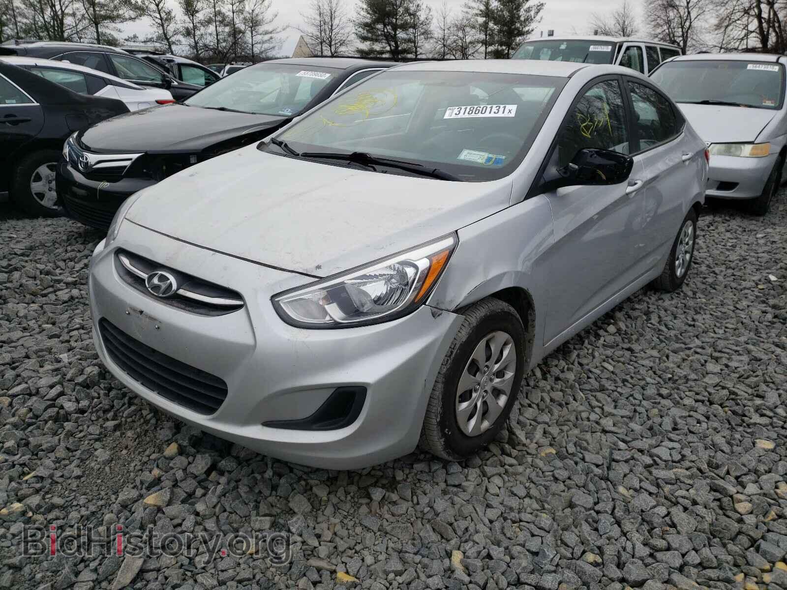 2016 HYUNDAI ACCENT - VIN: KMHCT4AE4GU072288 - Фото 2