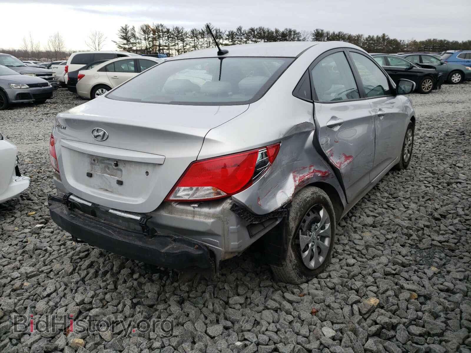 2016 HYUNDAI ACCENT - VIN: KMHCT4AE4GU072288 - Фото 4