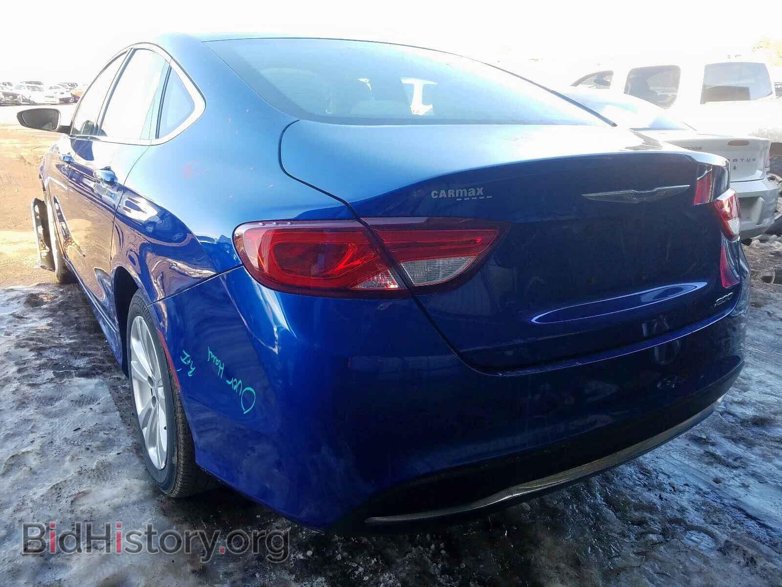 2016 CHRYSLER 200 - VIN: 1C3CCCAB8GN167939 - Фото 3