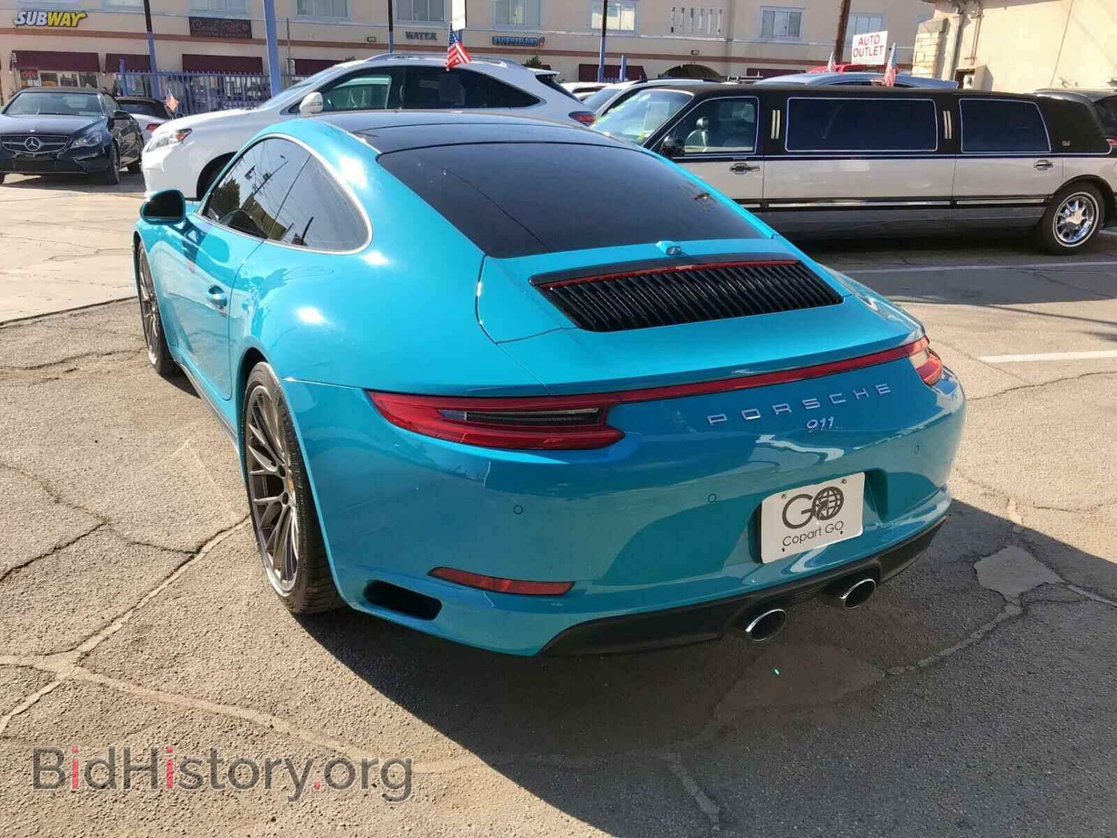 2017 PORSCHE 911 - VIN: WP0AB2A90HS123840 - Фото 3