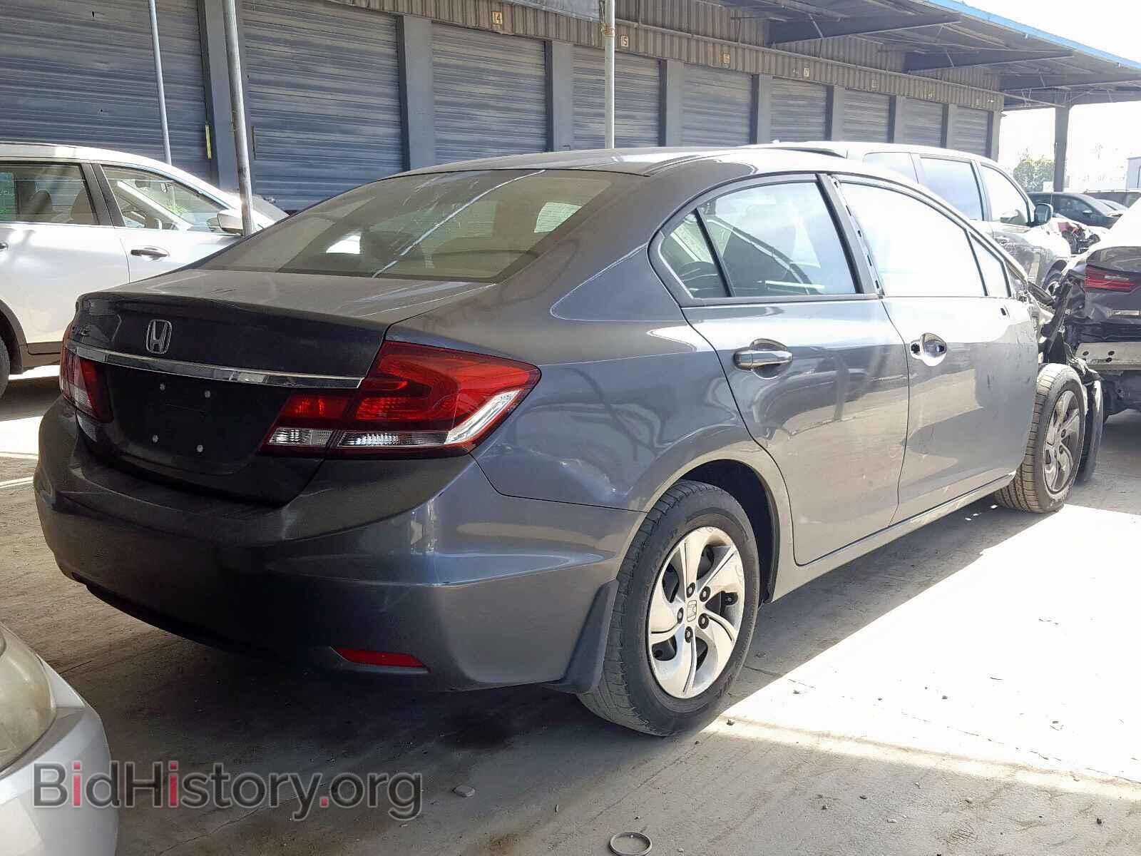 2013 HONDA CIVIC - VIN: 19XFB2F53DE214996 - Фото 4