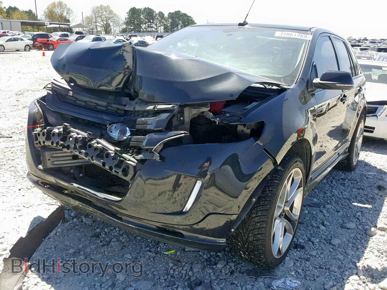 2014 FORD EDGE - VIN: 2FMDK3AK3EBA01979 - Фото 2