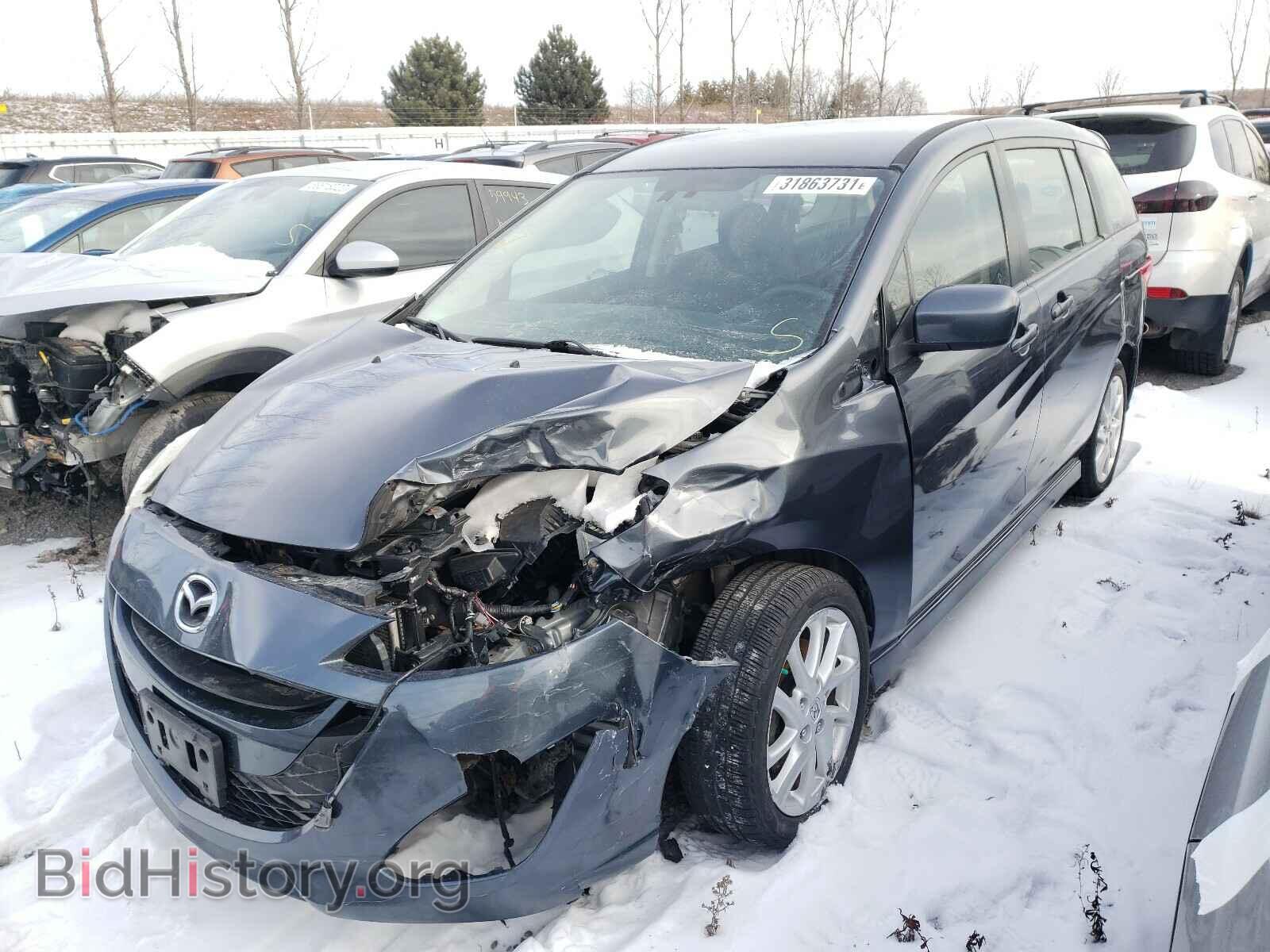 2012 MAZDA 5 - VIN: JM1CW2DL3C0129351 - Фото 2