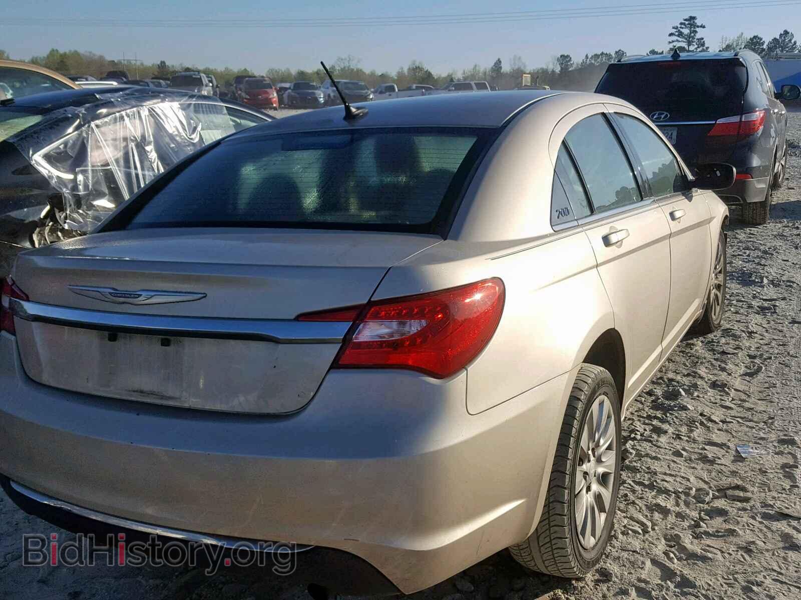 2014 CHRYSLER 200 - VIN: 1C3CCBAB3EN141580 - Фото 4