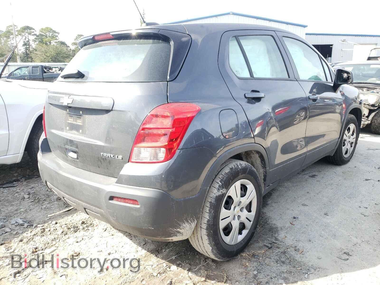 2016 CHEVROLET TRAX - VIN: 3GNCJKSB3GL276231 - Фото 4