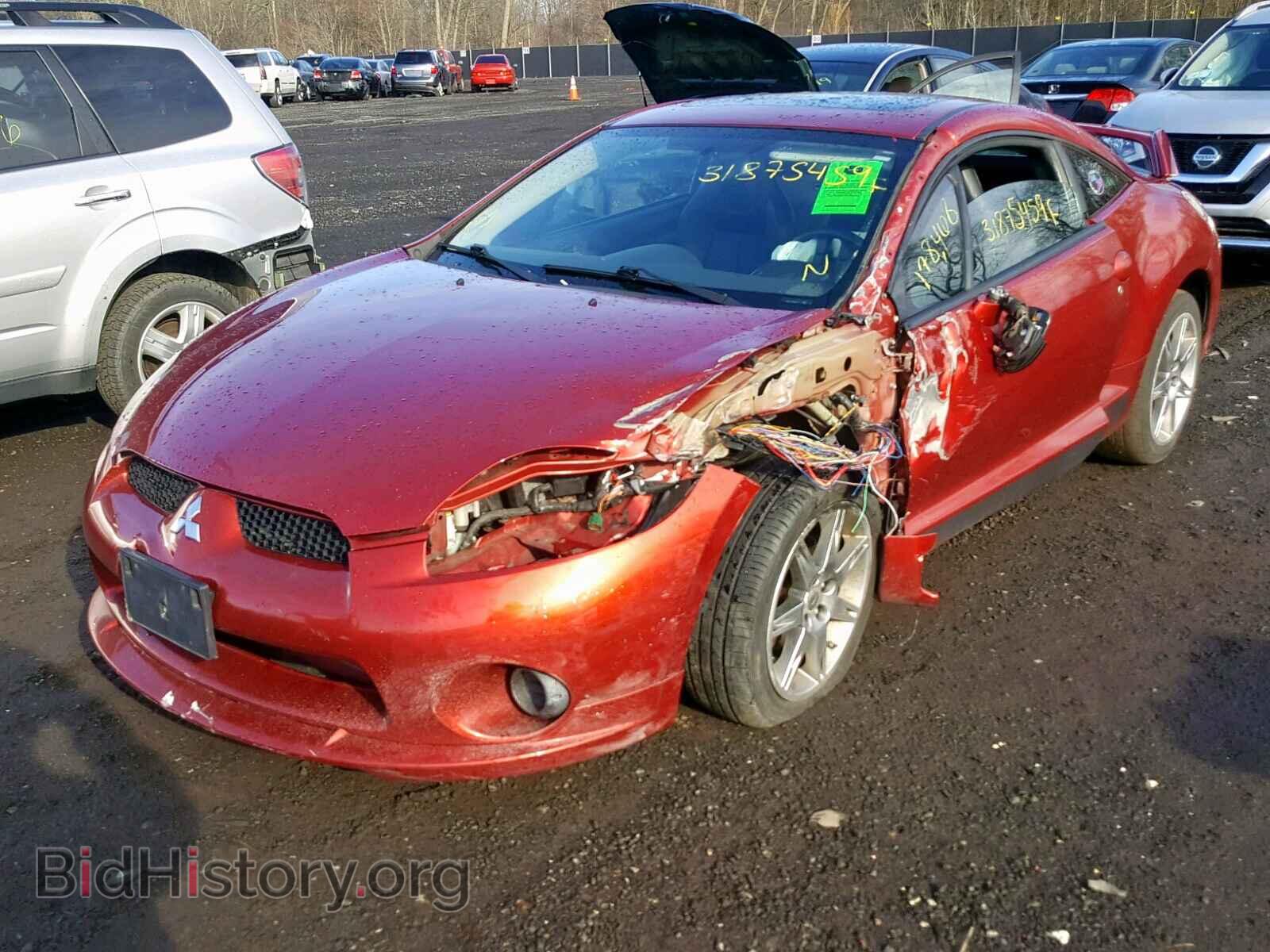 2008 MITSUBISHI ECLIPSE - VIN: 4A3AK64F18E019605 - Фото 2