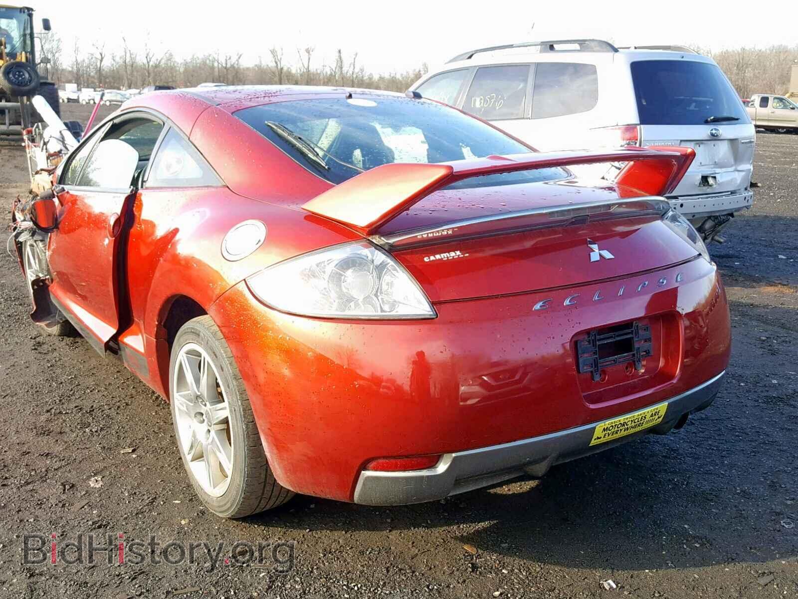 2008 MITSUBISHI ECLIPSE - VIN: 4A3AK64F18E019605 - Фото 3