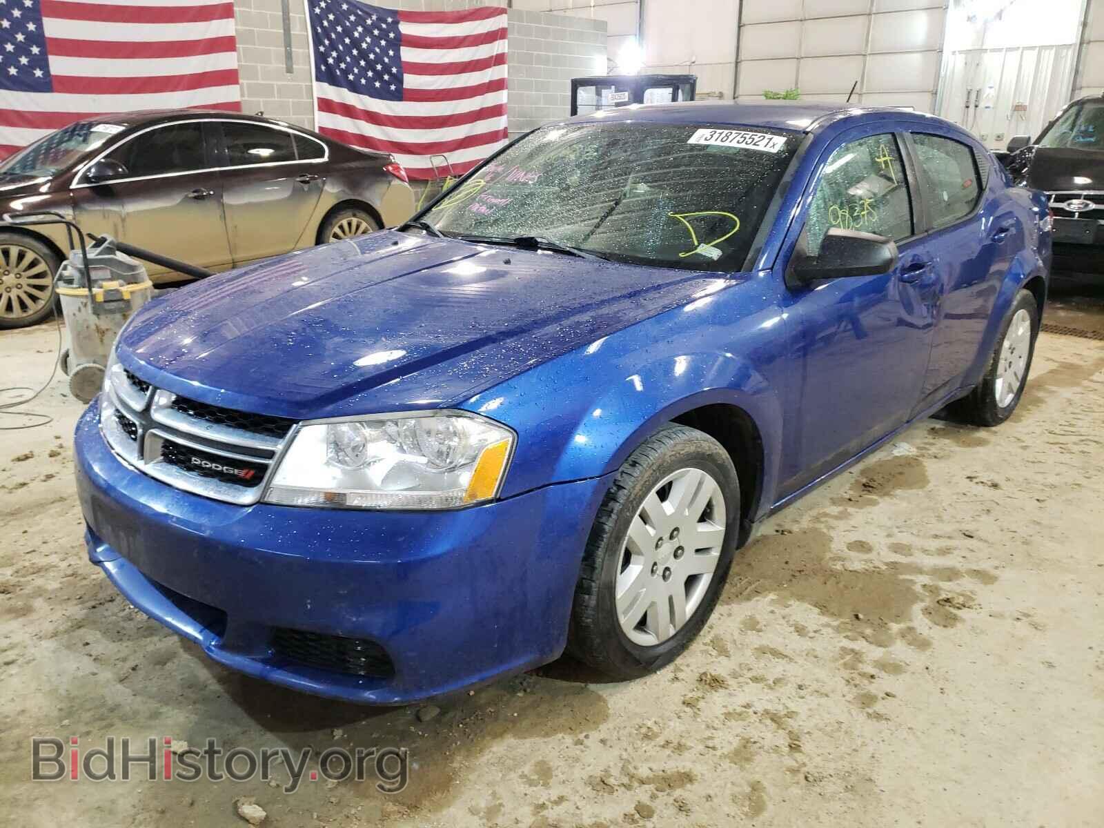 2013 DODGE AVENGER - VIN: 1C3CDZAB5DN752392 - Фото 2