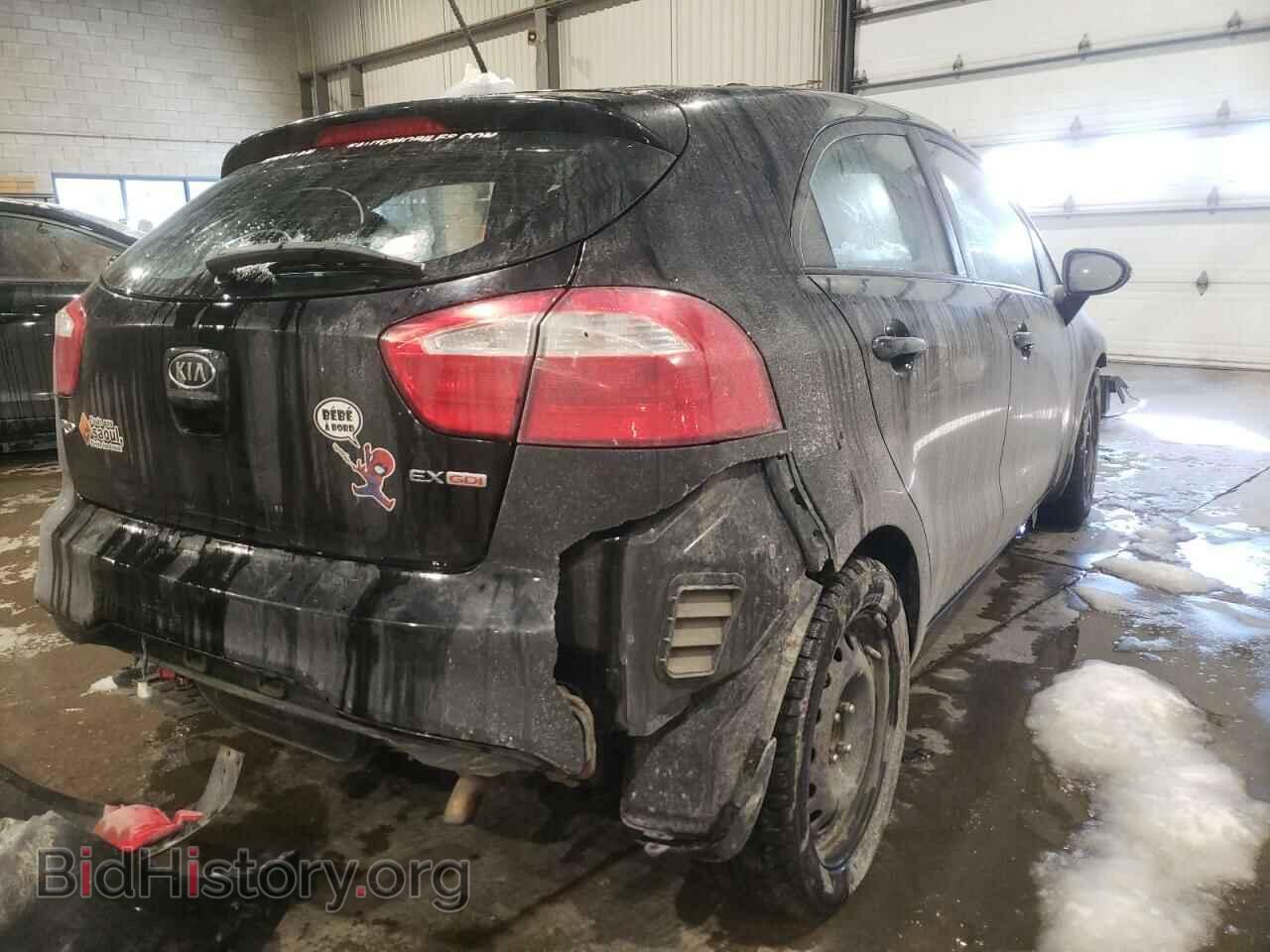 2012 KIA RIO - VIN: KNADN5A33C6712493 - Фото 4