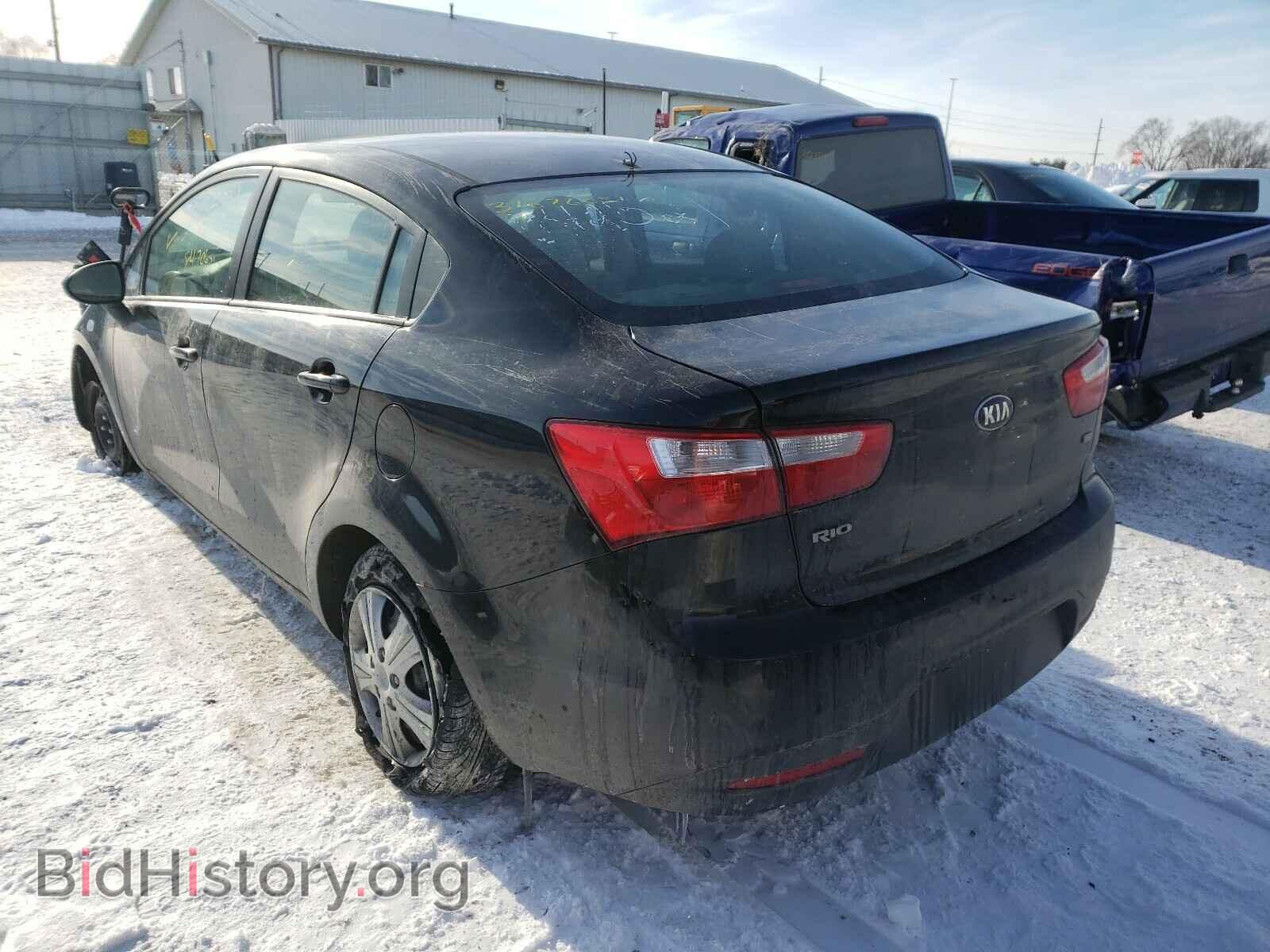 2014 KIA RIO - VIN: KNADM4A3XE6323267 - Фото 3