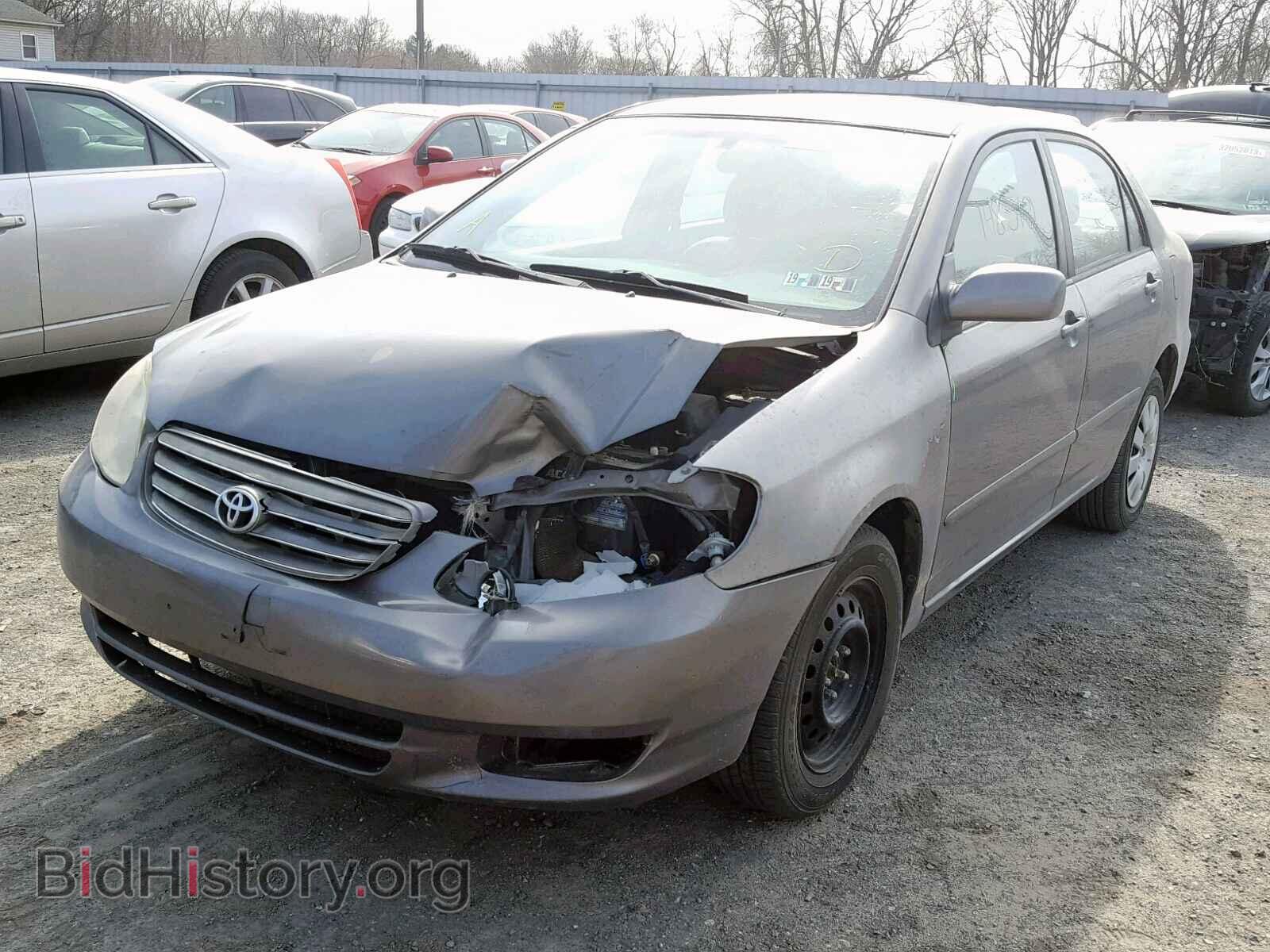 2003 TOYOTA COROLLA - VIN: 2T1BR32E73C143210 - Photo 2
