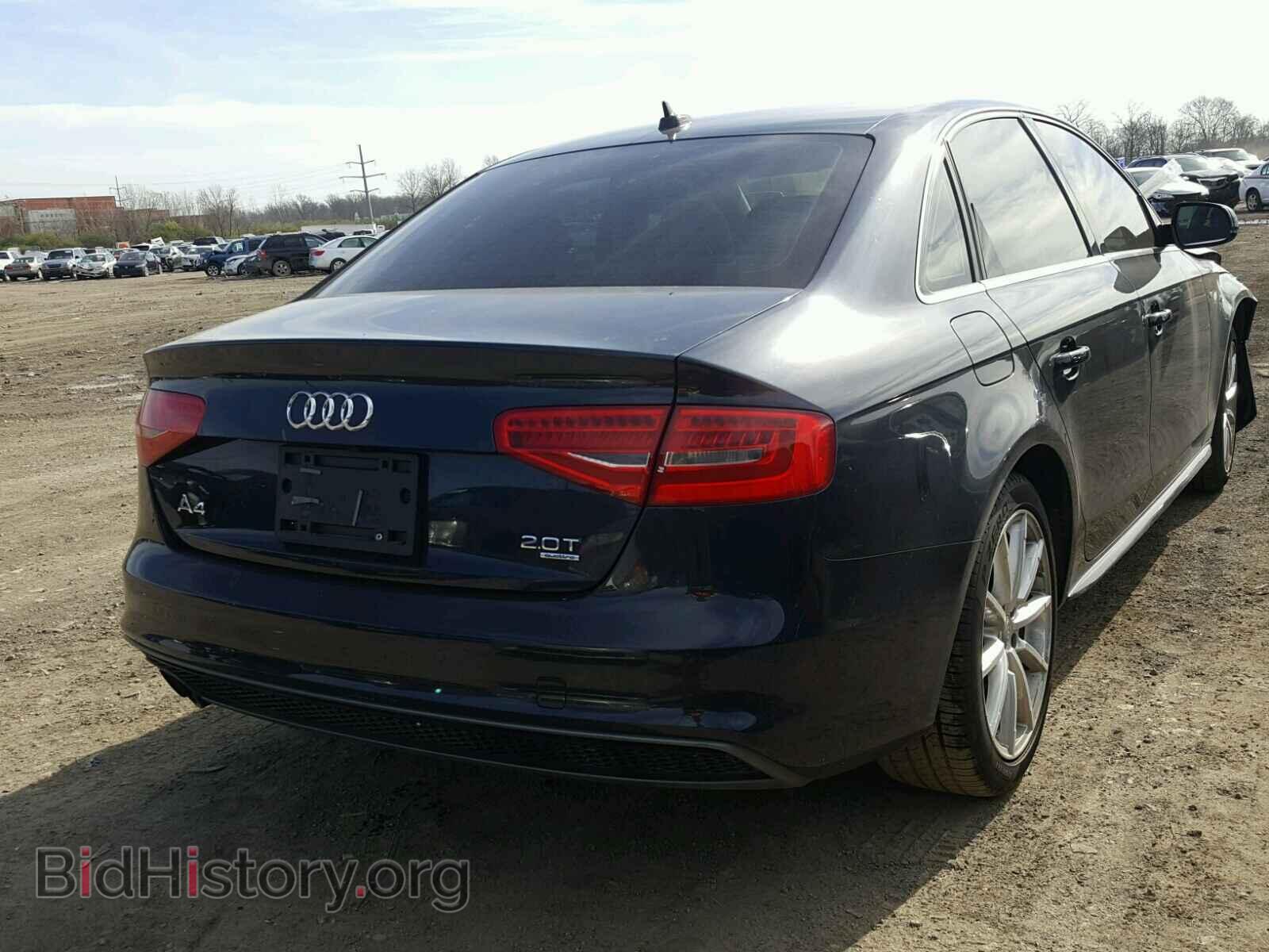 2014 AUDI A4 - VIN: WAUFFAFL6EN028280 - Photo 4