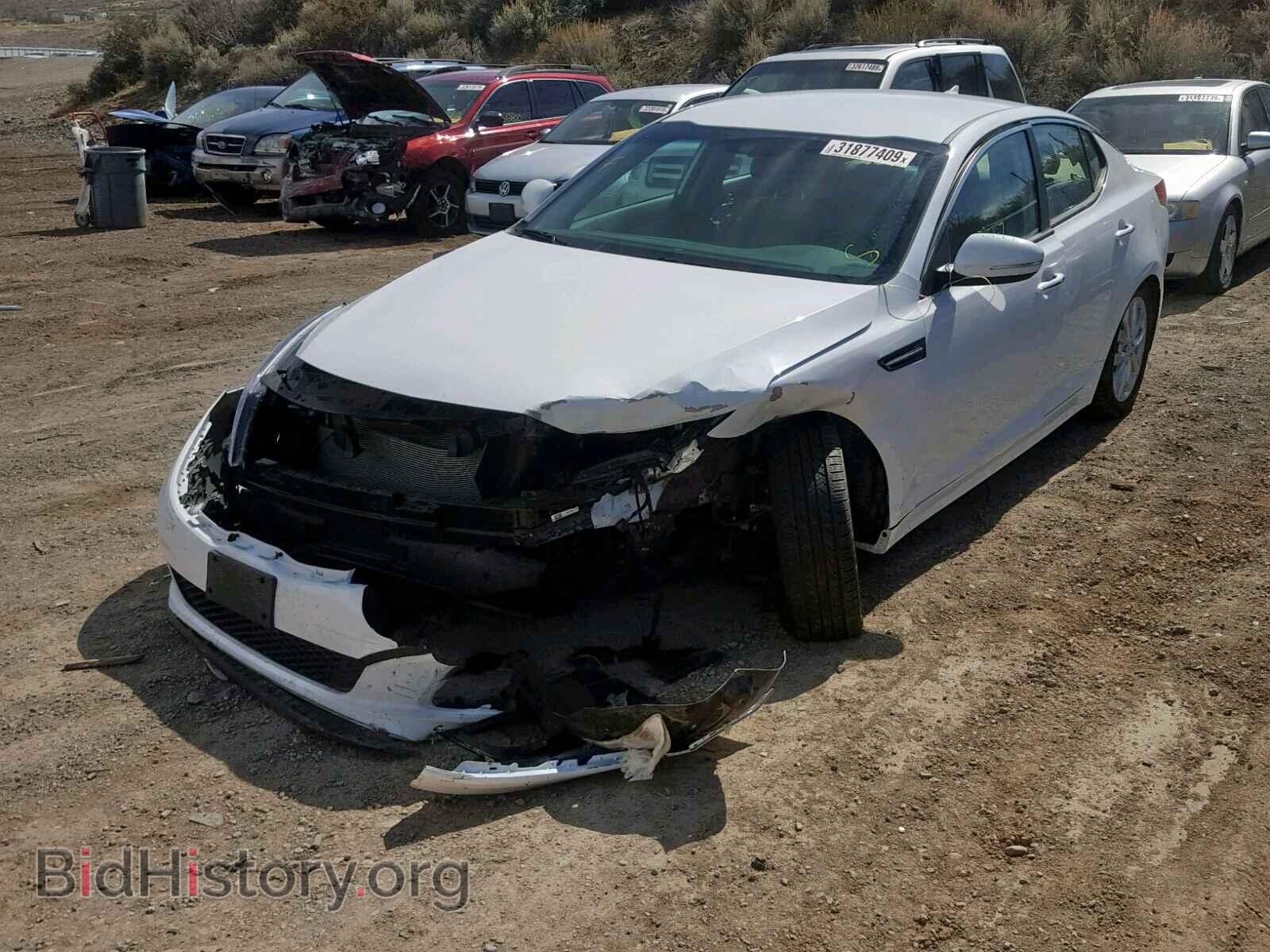 2015 KIA OPTIMA EX - VIN: 5XXGN4A78FG517833 - Фото 2