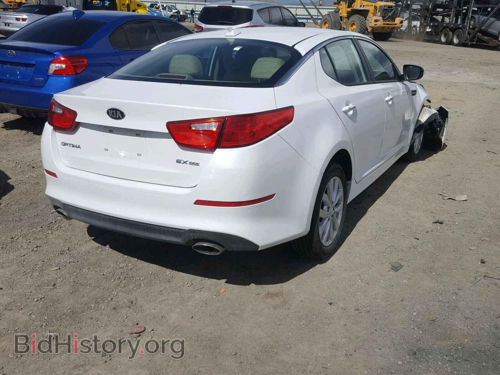2015 KIA OPTIMA EX - VIN: 5XXGN4A78FG517833 - Фото 4