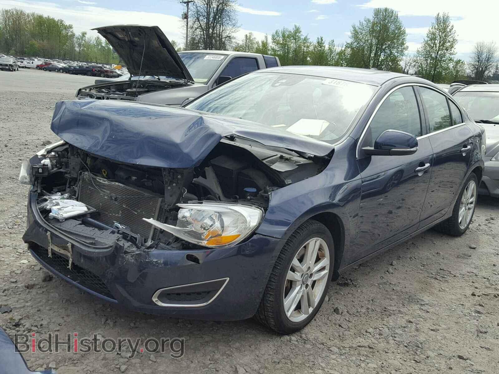 2013 VOLVO S60 - VIN: YV1612FH0D2219660 - Фото 2