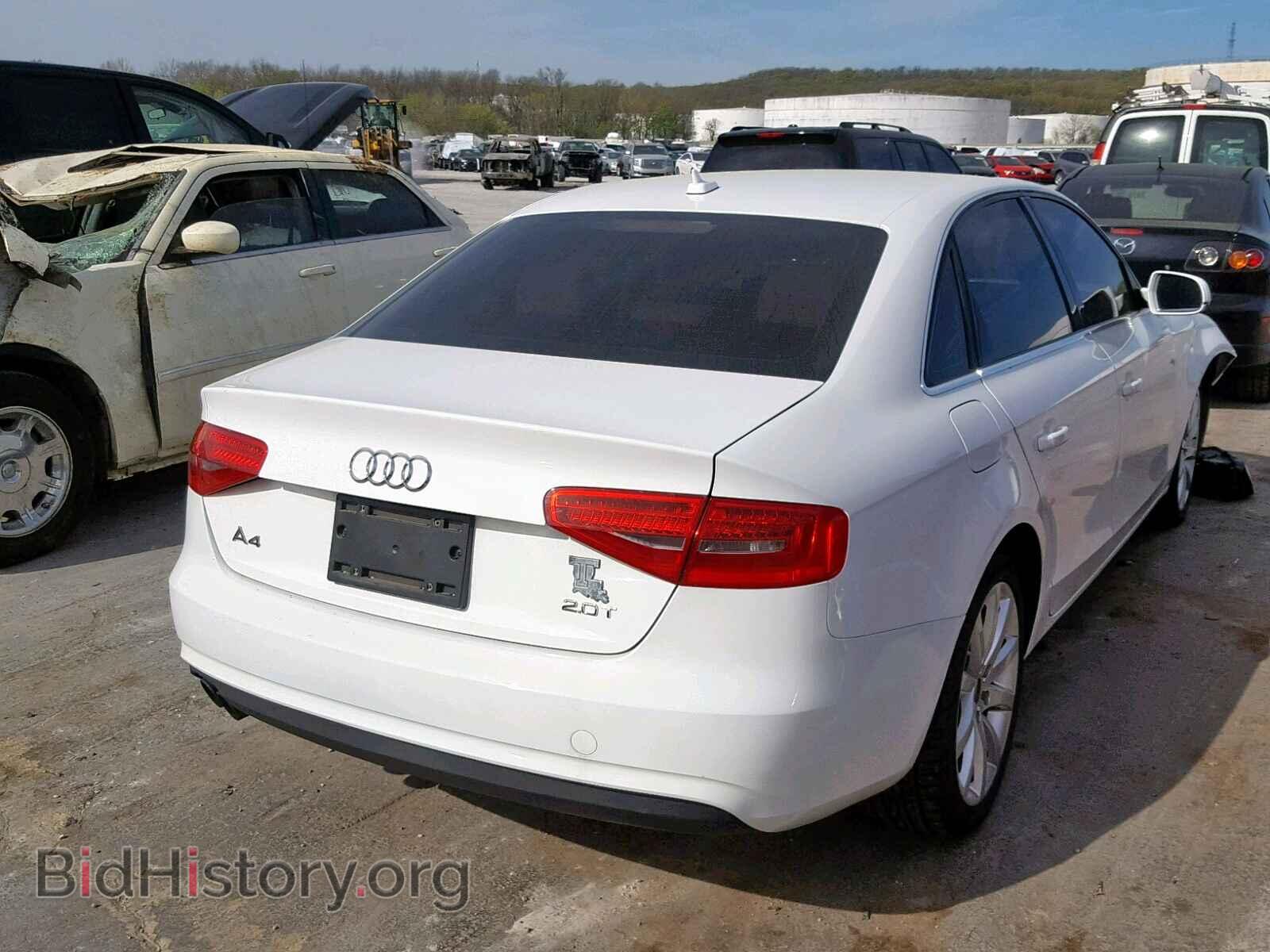 2013 AUDI A4 - VIN: WAUAFAFL4DN032546 - Фото 4