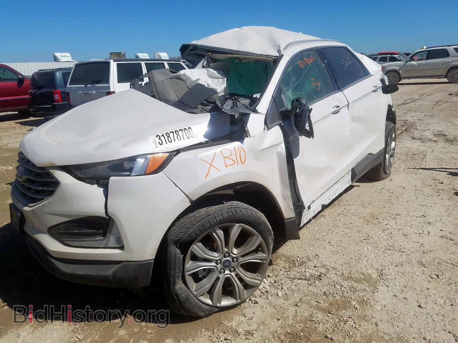 2019 FORD EDGE - VIN: 2FMPK3K95KBB09573 - Фото 2