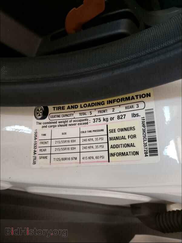 2012 FORD FOCUS - VIN: 1FAHP3H25CL357284 - Photo 10