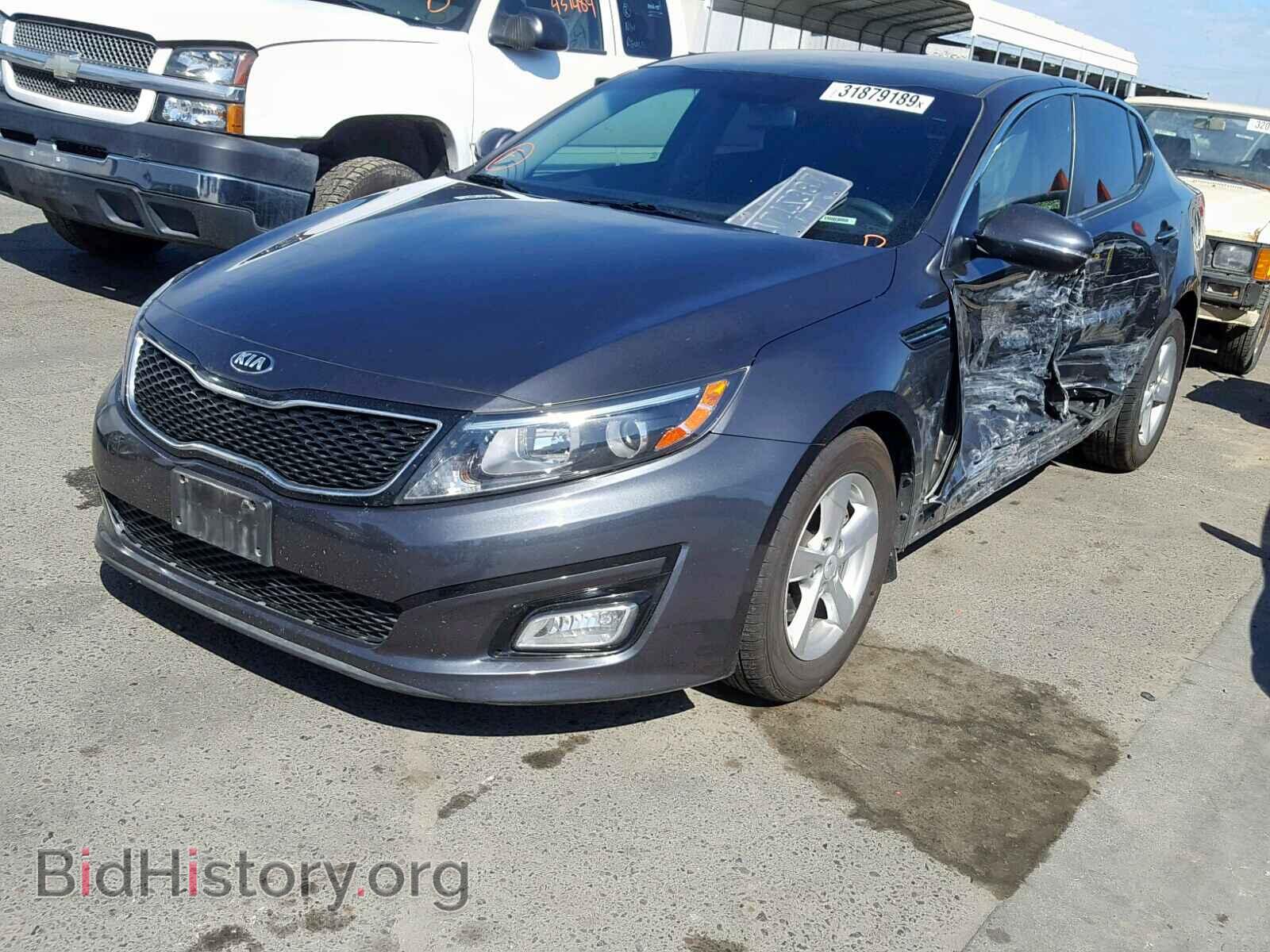 2015 KIA OPTIMA - VIN: KNAGM4A74F5621806 - Photo 2